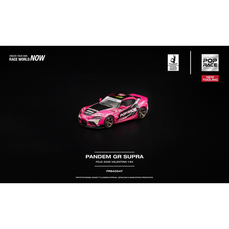 *PRE-ORDER* Pandem GR SUPRA FDJ2 VALENTINA PIAZ, 1:64 Scale — image 2