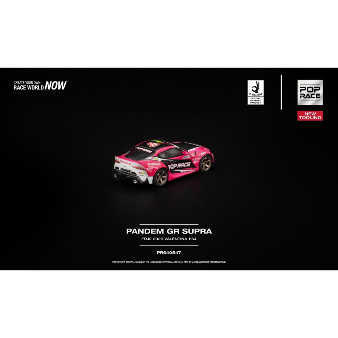 *PRE-ORDER* Pandem GR SUPRA FDJ2 VALENTINA PIAZ, 1:64 Scale — image 3