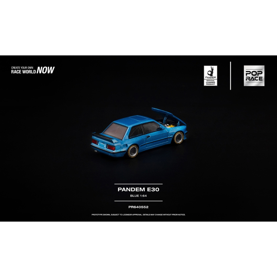 *PRE-ORDER* Pandem E30, 1:64 Scale (Blue) — image 3