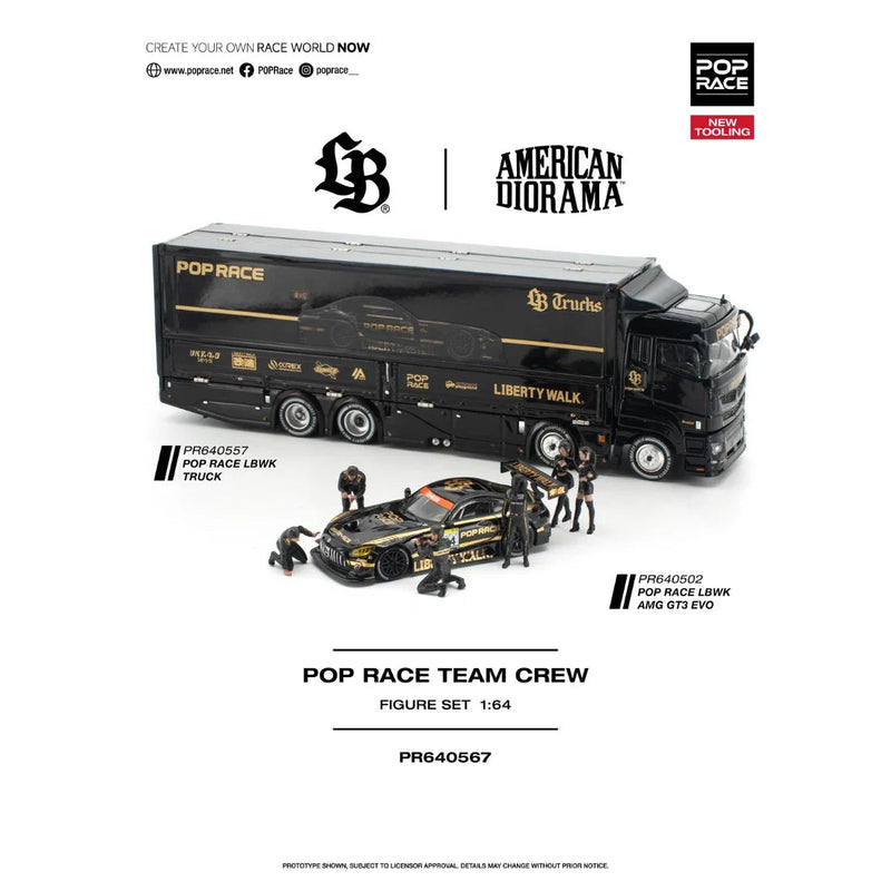 *PRE-ORDER* Team Crew (6 Figures), 1:64 Scale — image 1