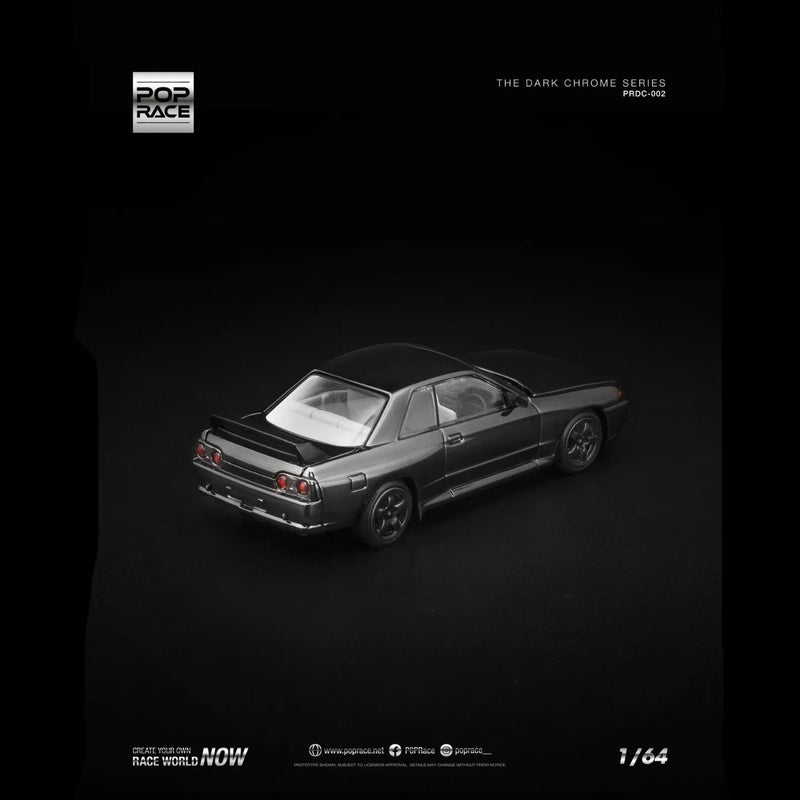 Nissan Skyline GT-R R32, 1:64 Scale (Dark Chrome Edition) — image 2