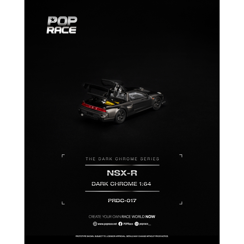 *PRE-ORDER* NSX-R, 1:64 Scale (Dark Chrome) — image 2