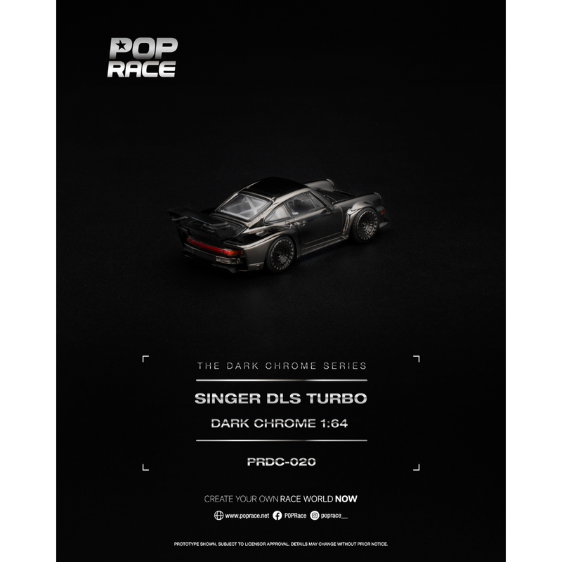 *PRE-ORDER* SINGER DLS TURBO, 1:64 Scale (Dark Chrome) — image 2