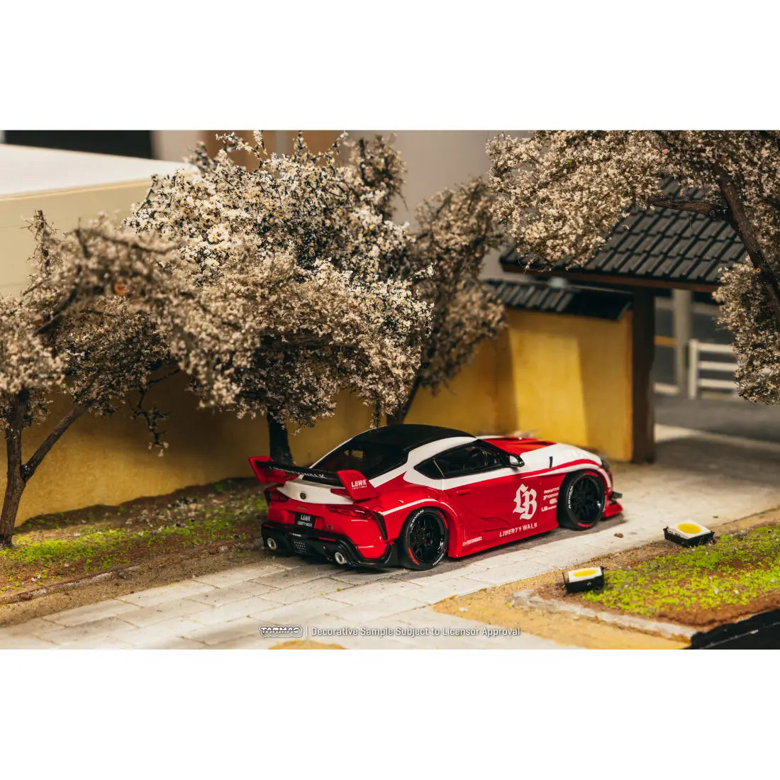 *PRE-ORDER* LB-WORKS TOYOTA SUPRA (A90), 1:64 Scale (Red) — image 4