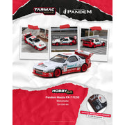 *PRE-ORDER* Pandem Mazda RX-7 FC3S (Masashi Watanabe Autograph on 100 Baseplate), 1:64 Scale — image 1