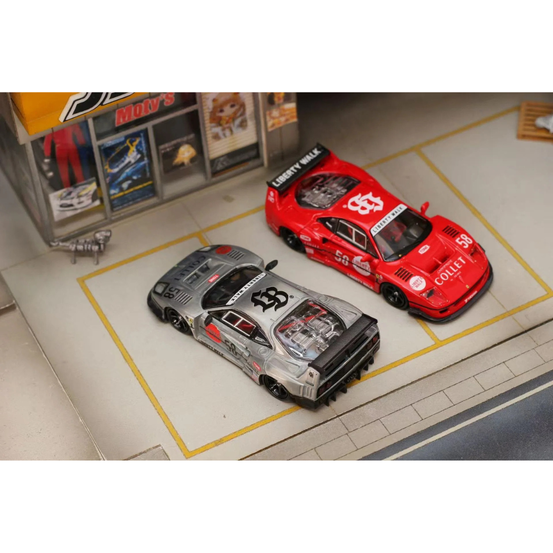 *PRE-ORDER* Liberty Walk F40 Raw #58, 1:64 Scale — image 4