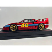Larry Wood International Diecast Show The legend Asia Tour Ferrari F40 Resin (Limited to 100) 2026, 1:18 Scale (Red) — image 3
