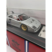 Larry Wood International Diecast Show The legend Asia Tour Ferrari F40 Resin (Limited to 30) 2026, 1:18 Scale (Silver) — image 3