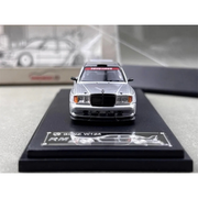 Mercedes-Benz 500 E W124, 1:64 Scale (Silver) — image 3