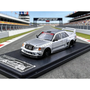Mercedes-Benz 500 E W124, 1:64 Scale (Silver) — image 1