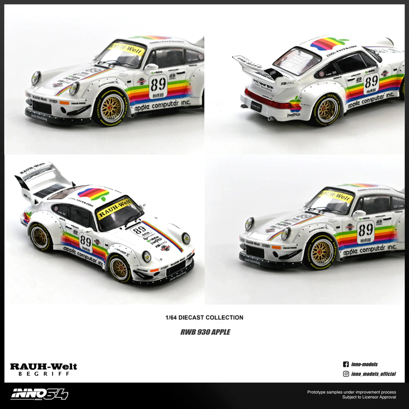 *PRE-ORDER* RWB 930 #89 Apple Levery, 1:64 Scale (White) — image 2