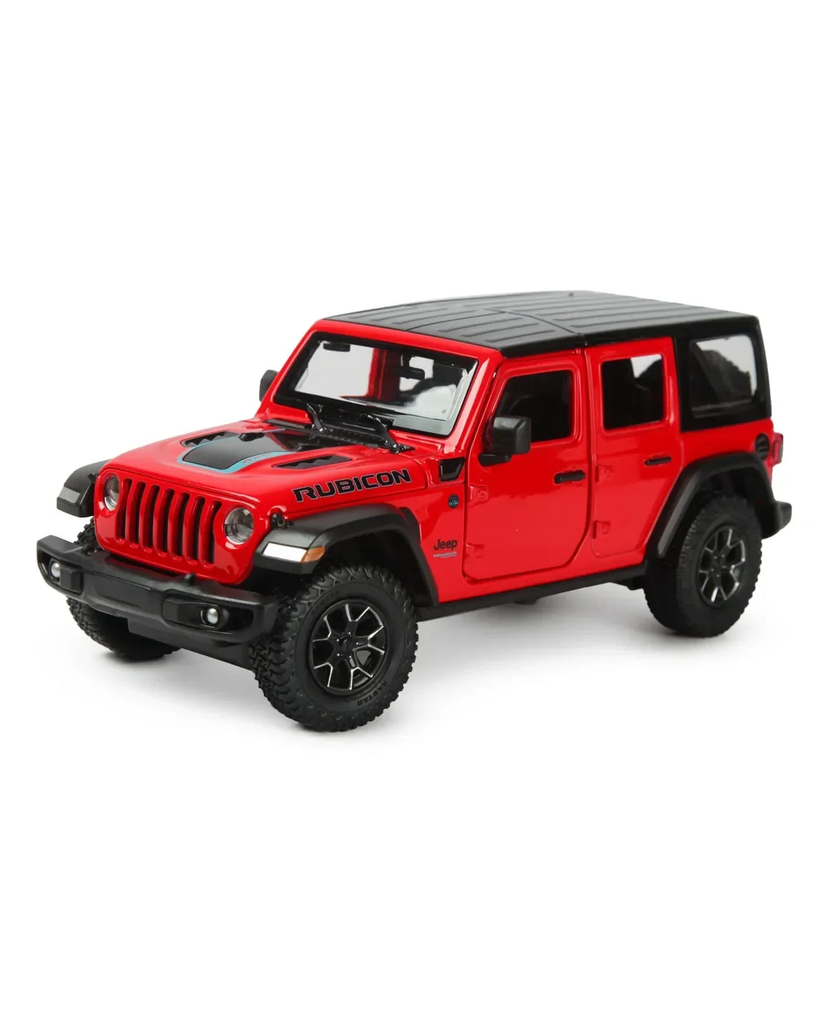 Jeep Wrangler Rubicon 4xe, 1:24 Scale (Red) — image 1