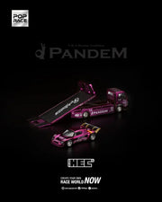 *HEC 2026* Pandem Lotus Elise Pandem Fuso-300 Rocket Bunny Racing, 1:64 Scale (Purple Chrome) — image 1