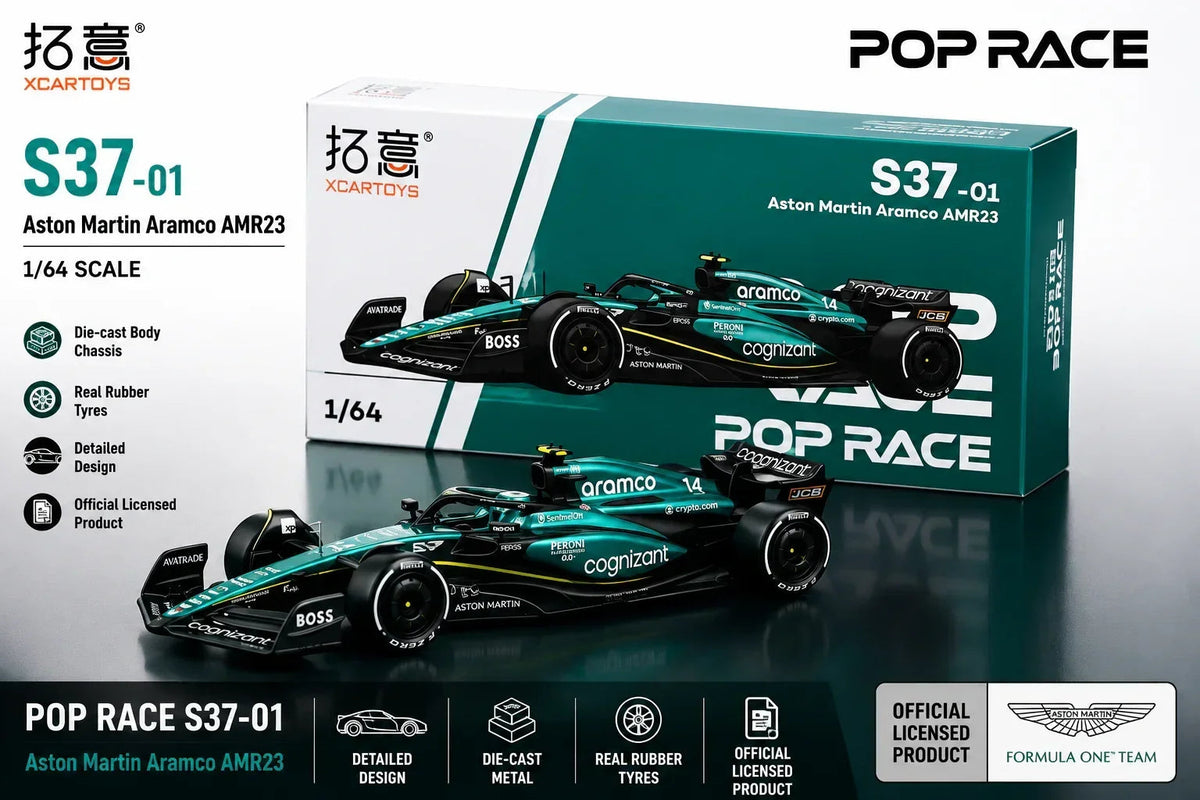Aston Martin Aramco AMR23 Boss (F1-Congnizant), 1:64 Scale — image 1