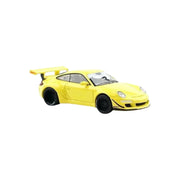 Porsche diecast RWB 997, 1:64 Scale (Yellow) — image 5