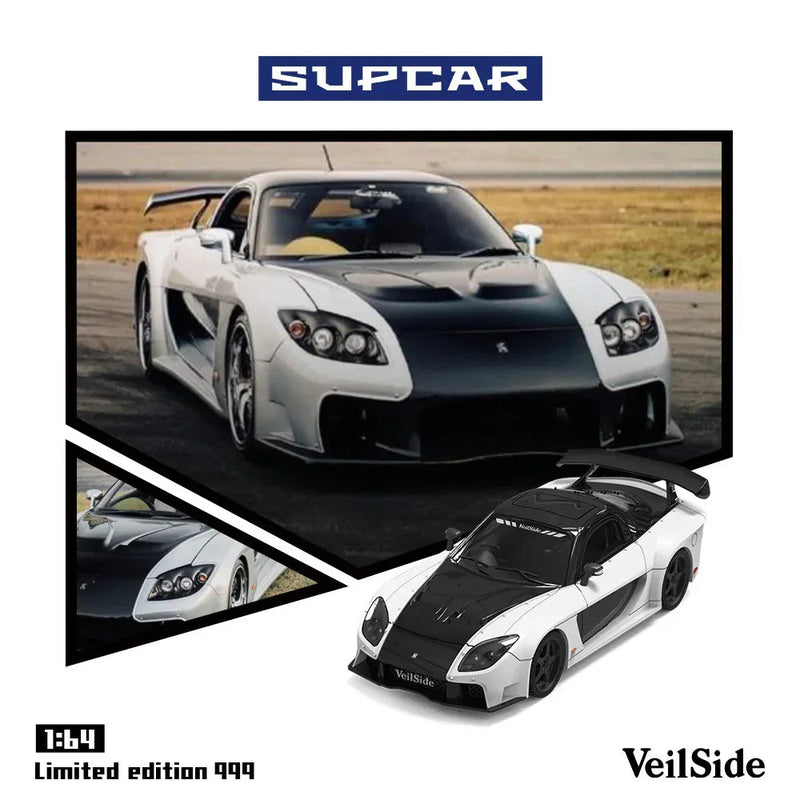 SC-RX-7 Veilside 60(Limited Edition 999), 1:64 Scale (White) — image 1