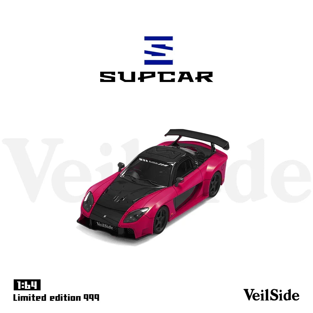 SC-RX-7 Veilside(Limited Edition 999), 1:64 Scale (Rose Red) — image 2