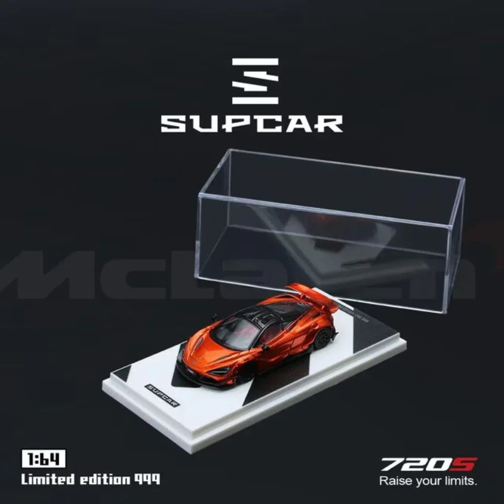 SupCar McLaren 720S alloy car model, 1:64 Scale (Bright Orange) — image 3