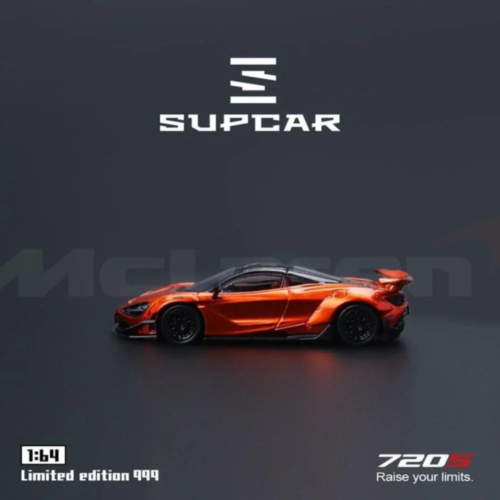 SupCar McLaren 720S alloy car model, 1:64 Scale (Bright Orange) — image 2