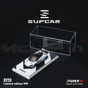SupCar McLaren 720S alloy car model, 1:64 Scale (White) — image 3