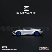 SupCar McLaren 720S alloy car model, 1:64 Scale (White) — image 2