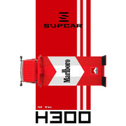 *PRE-ORDER* SUPCAR H300 Flatbed Transport Trailer - Marlboro Painted, 1:64 Scale — image 5