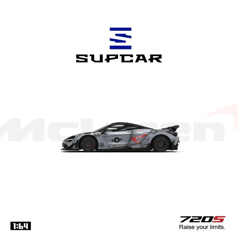 *PRE-ORDER* McLaren 720S Grey Shadow Painted, 1:64 Scale — image 2