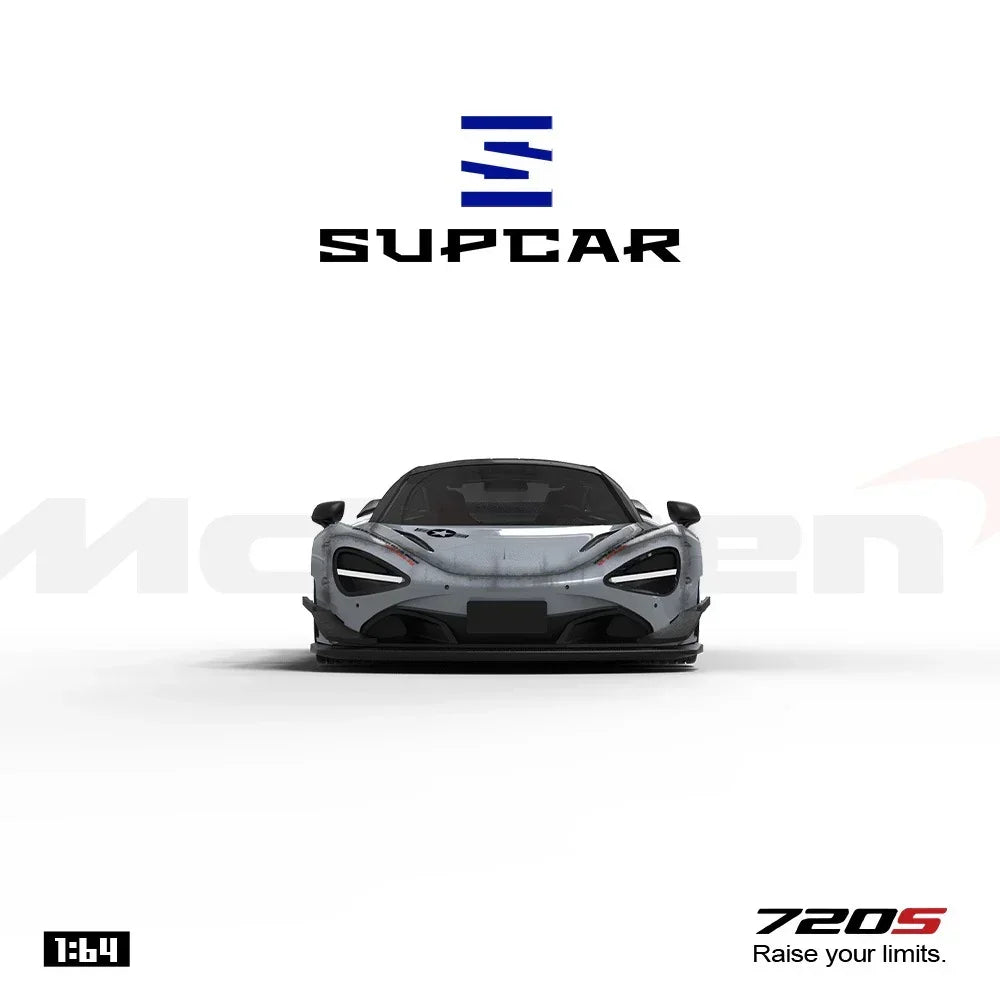 *PRE-ORDER* McLaren 720S Grey Shadow Painted, 1:64 Scale — image 4