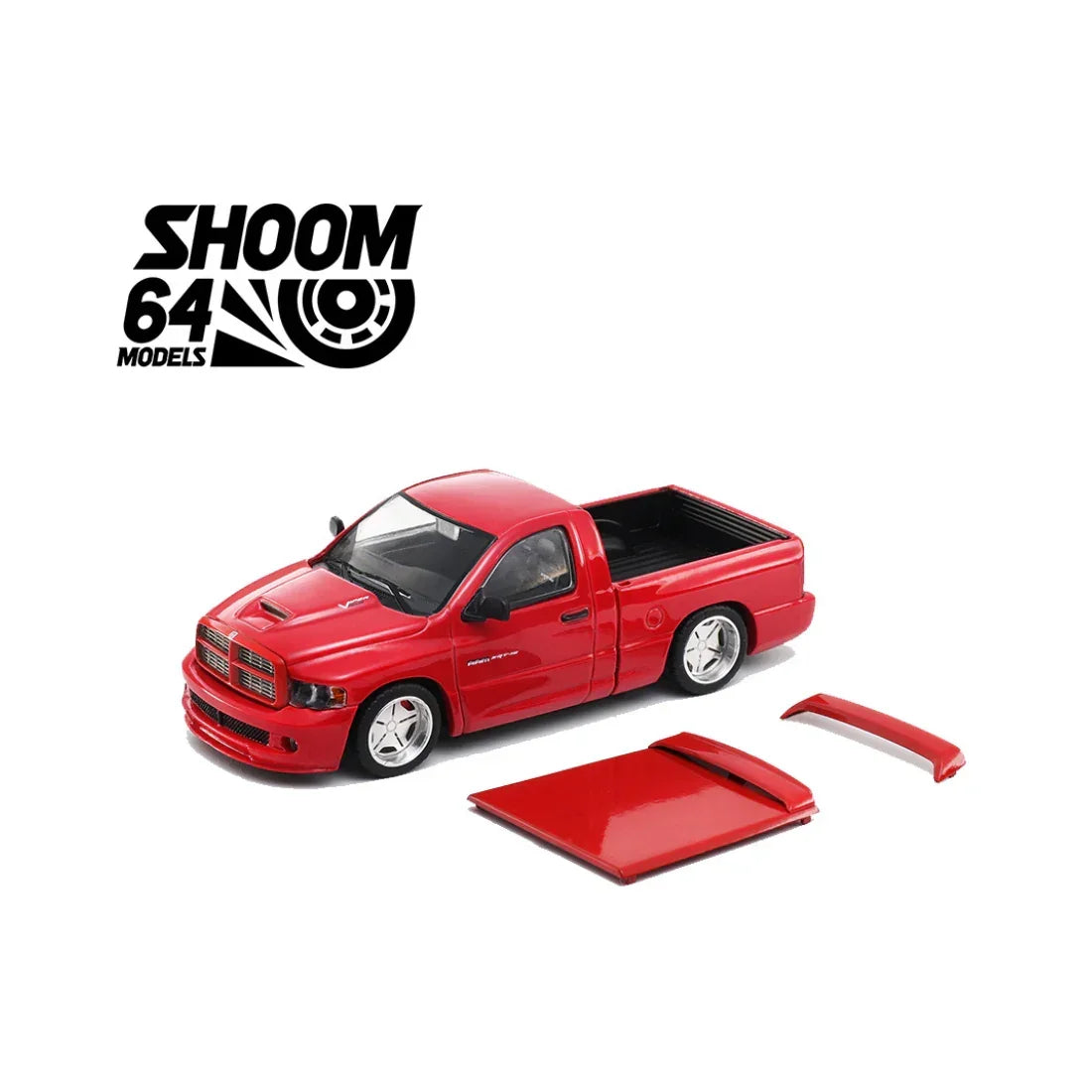 Dodge Ram SRT-10 (2003), 1:64 Scale (Red) — image 1
