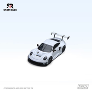 *PRE-ORDER* Porsche diecast 911 GT3 R, 1:64 Scale (White) — image 1