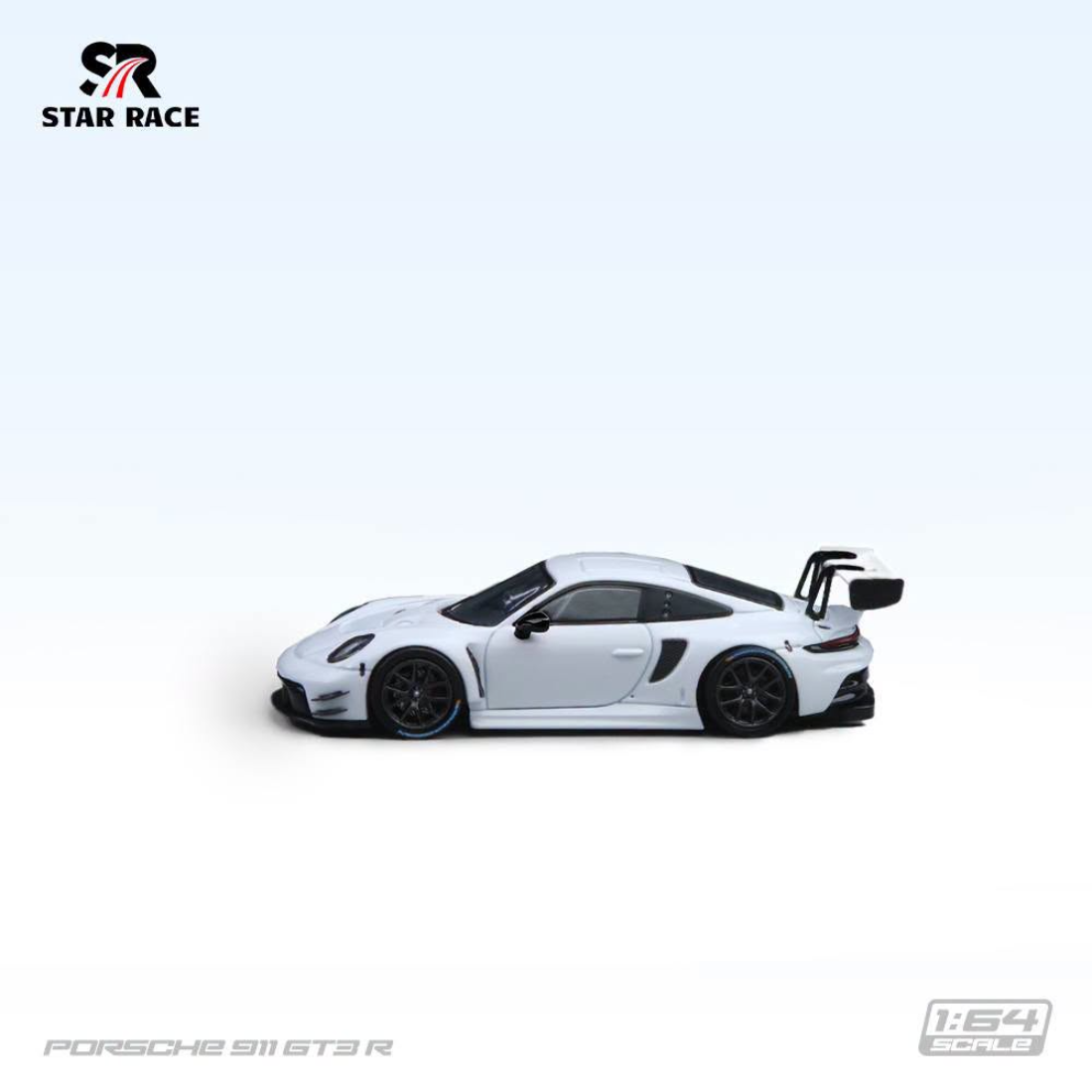 *PRE-ORDER* Porsche diecast 911 GT3 R, 1:64 Scale (White) — image 2
