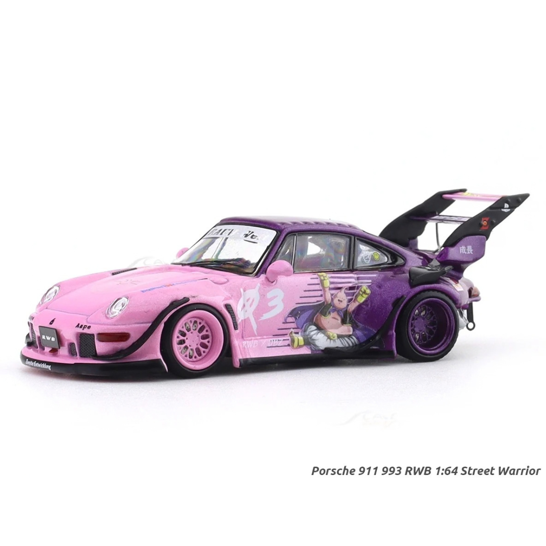Porsche RWB #03 (Limited to 499pcs), 1:64 Scale (Pink Purple) — image 1