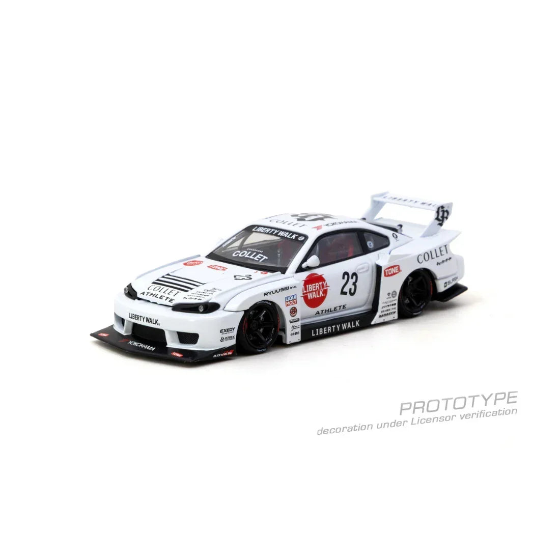 *PRE-ORDER* LB-Super Silhouette Nissan SILVIA (S15) Drift (Open Bonnet & with Engine Compartment) 2025, 1:64 Scale — image 2