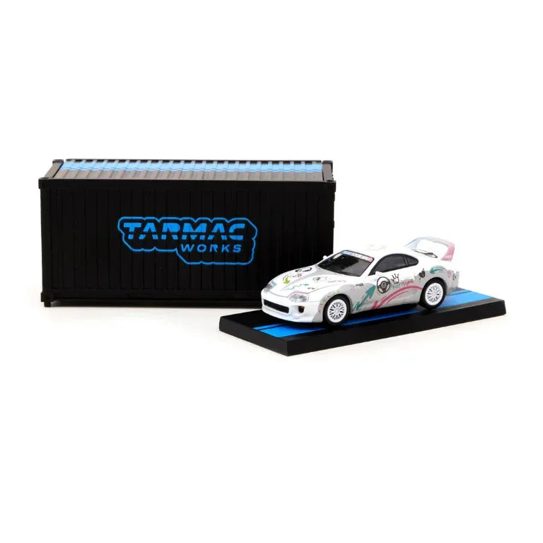Toyota Supra RZ Logitech G Aurora - Hobby64, 1:64 Scale (White) — image 1