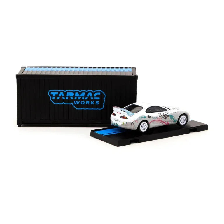 Toyota Supra RZ Logitech G Aurora - Hobby64, 1:64 Scale (White) — image 2