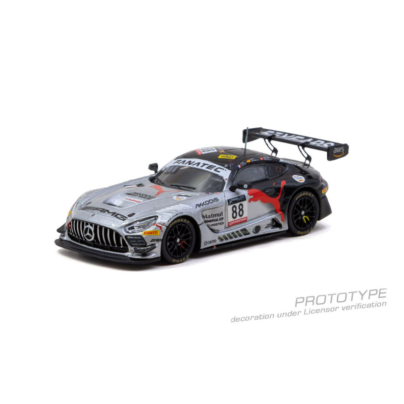 *PRE-ORDER* Mercedes AMG GT3 diecast 24h of SPA 2022 Winner Jules Gounon / Daniel Juncadella / Raffaele Marciello, 1:64 Scale — image 2