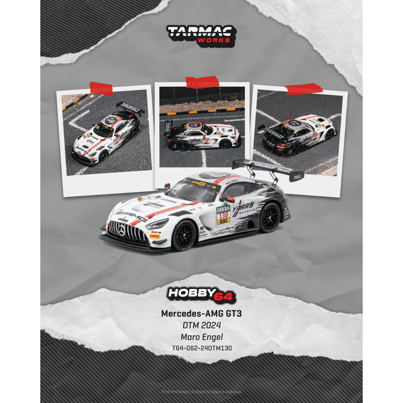 *PRE-ORDER* Mercedes AMG GT3 diecast DTM 2024 Maro Engel, 1:64 Scale — image 1