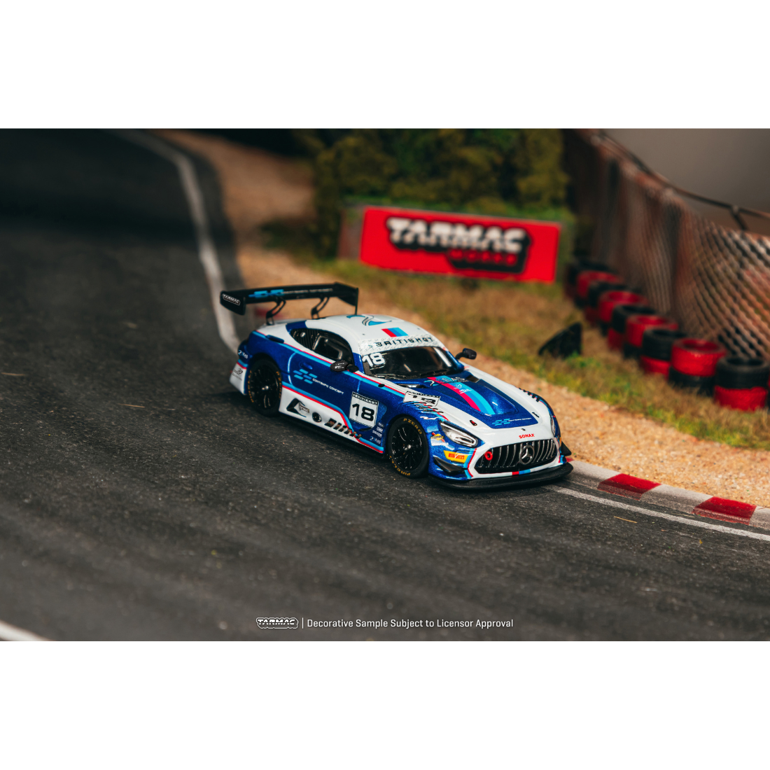 *PRE-ORDER*Mercedes AMG GT3 diecast British GT Championship 2026 Kevin Tse / Ben Green Model Car + Trading Cards Combo Set, 1:64 Scale — image 5