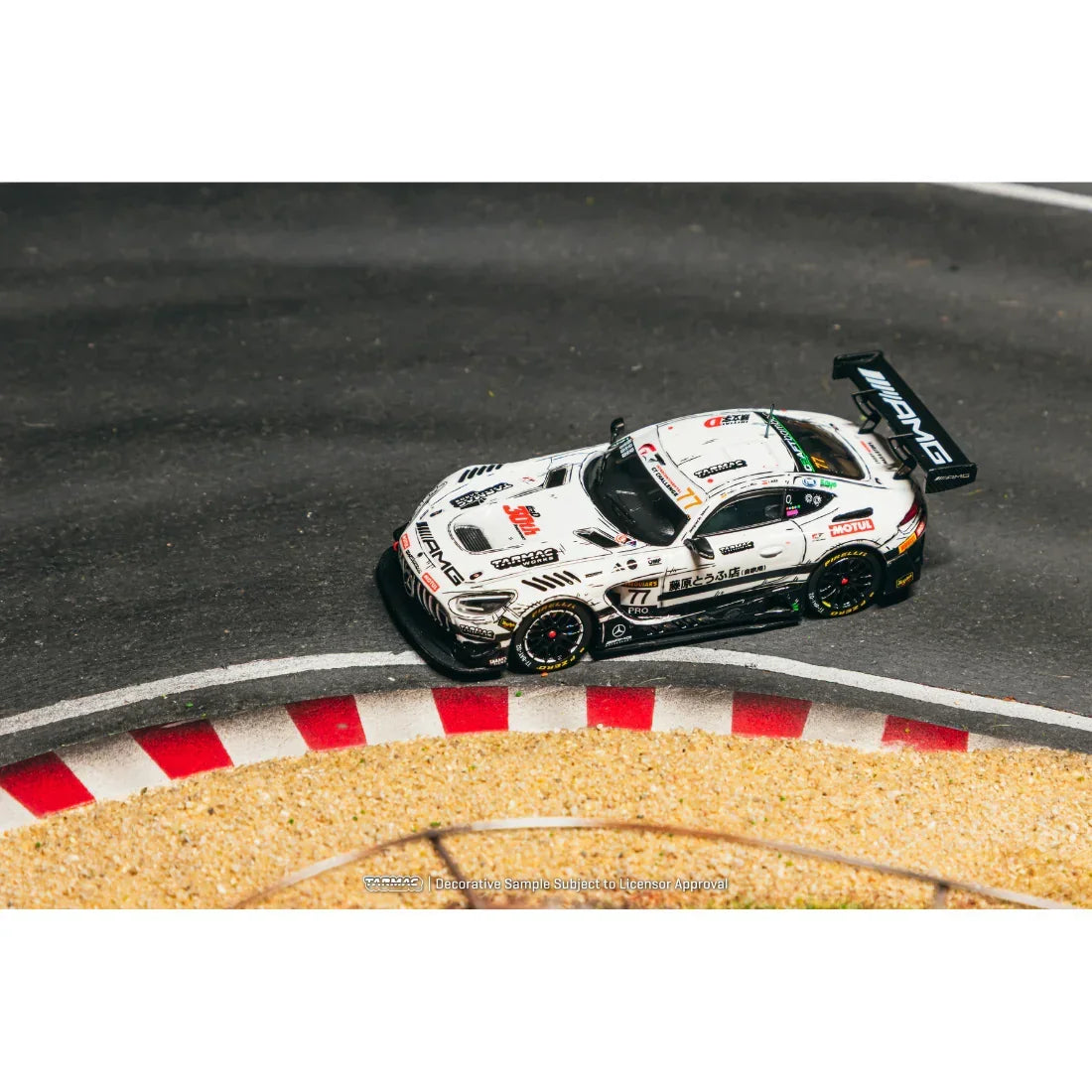 *PRE-ORDER* Mercedes AMG GT3 diecast Bathurst 12h Craft-Bamboo Racing with Diorama Display Base 2026, 1:64 Scale — image 4
