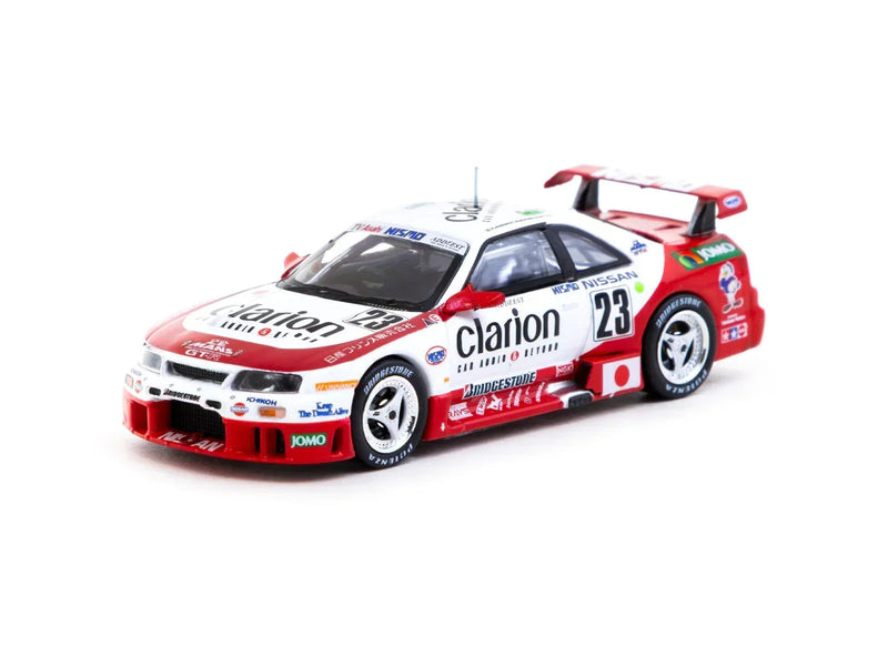 Nissan Nismo GT-R LM 24h of Le Mans 1995 Presentation #23 - Hobby64, 1:64 Scale (White) — image 1