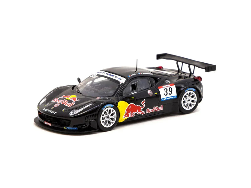 Ferrari 458 Italia GT3 GT TOUR 2011 #39 - Hobby64, 1:64 Scale (Black) — image 1