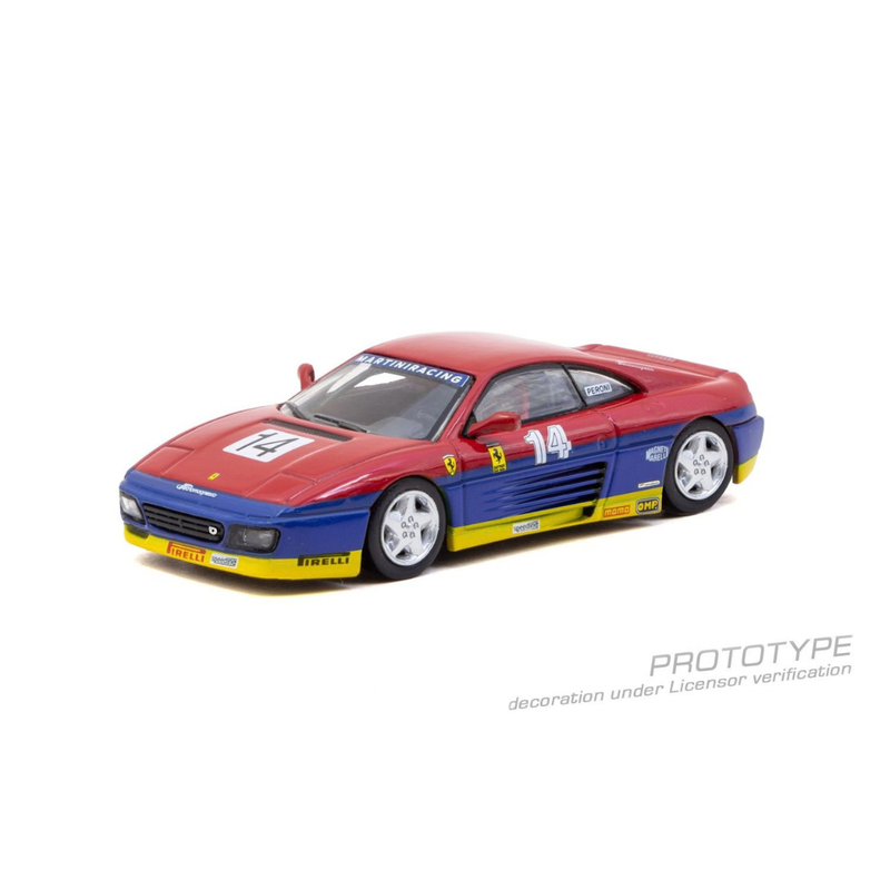 *PRE-ORDER* Ferrari 348 Challenge Ferrari 348 Challenge Italy 1993 Fabian Peroni, 1:64 Scale — image 2