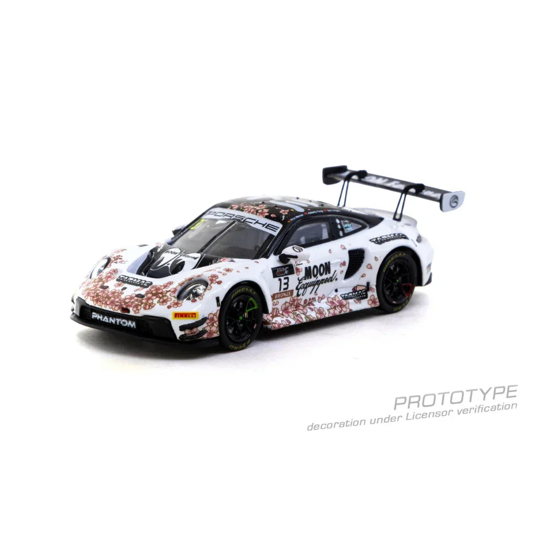 *PRE-ORDER* Porsche diecast 911 GT3 R Suzuka 1000km Intercontinental GT Challenge Phantom Global Racing Sun Jingzu / Adderly Fong / Nico Menzel 2025, 1:64 Scale — image 3