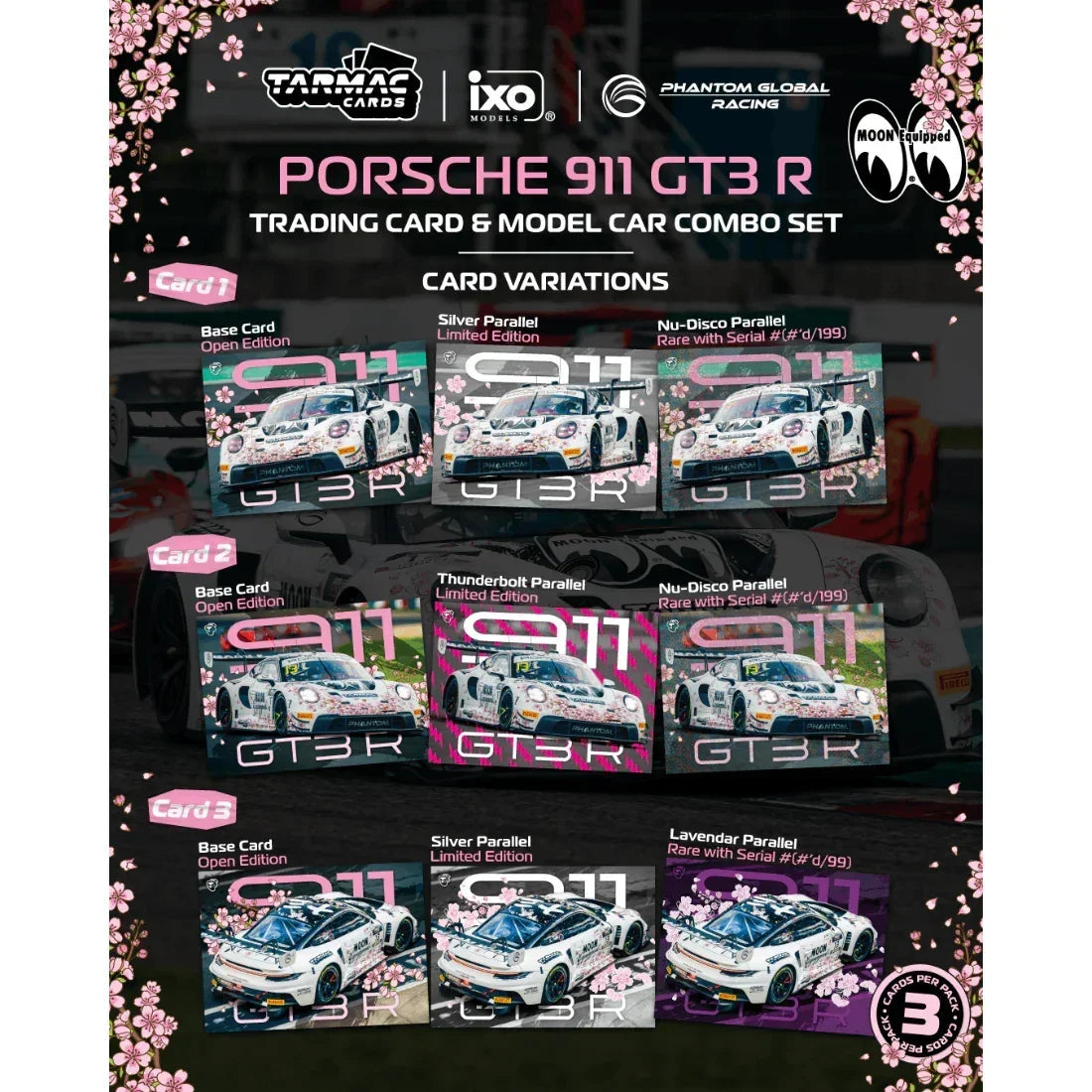 *PRE-ORDER* Porsche diecast 911 GT3 R Suzuka 1000km Intercontinental GT Challenge Phantom Global Racing Sun Jingzu / Adderly Fong / Nico Menzel 2025, 1:64 Scale — image 2