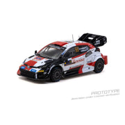 *PRE-ORDER* Toyota GR YARIS Rally1 HYBRID Central European Rally 2023 WRC World Champion Kalle Rovanperä / Jonne Halttunen 2023, 1:64 Scale — image 2