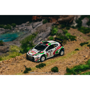 *PRE-ORDER* Toyota GR Yaris Rally2 British Rally Championship Chris Ingram / Alex Kihurani (Model Car + Trading Cards Combo Set) 2024 , 1:64 Scale — image 3
