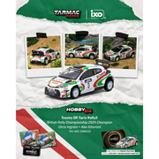 *PRE-ORDER* Toyota GR Yaris Rally2 British Rally Championship Chris Ingram / Alex Kihurani (Model Car + Trading Cards Combo Set) 2024 , 1:64 Scale — image 1