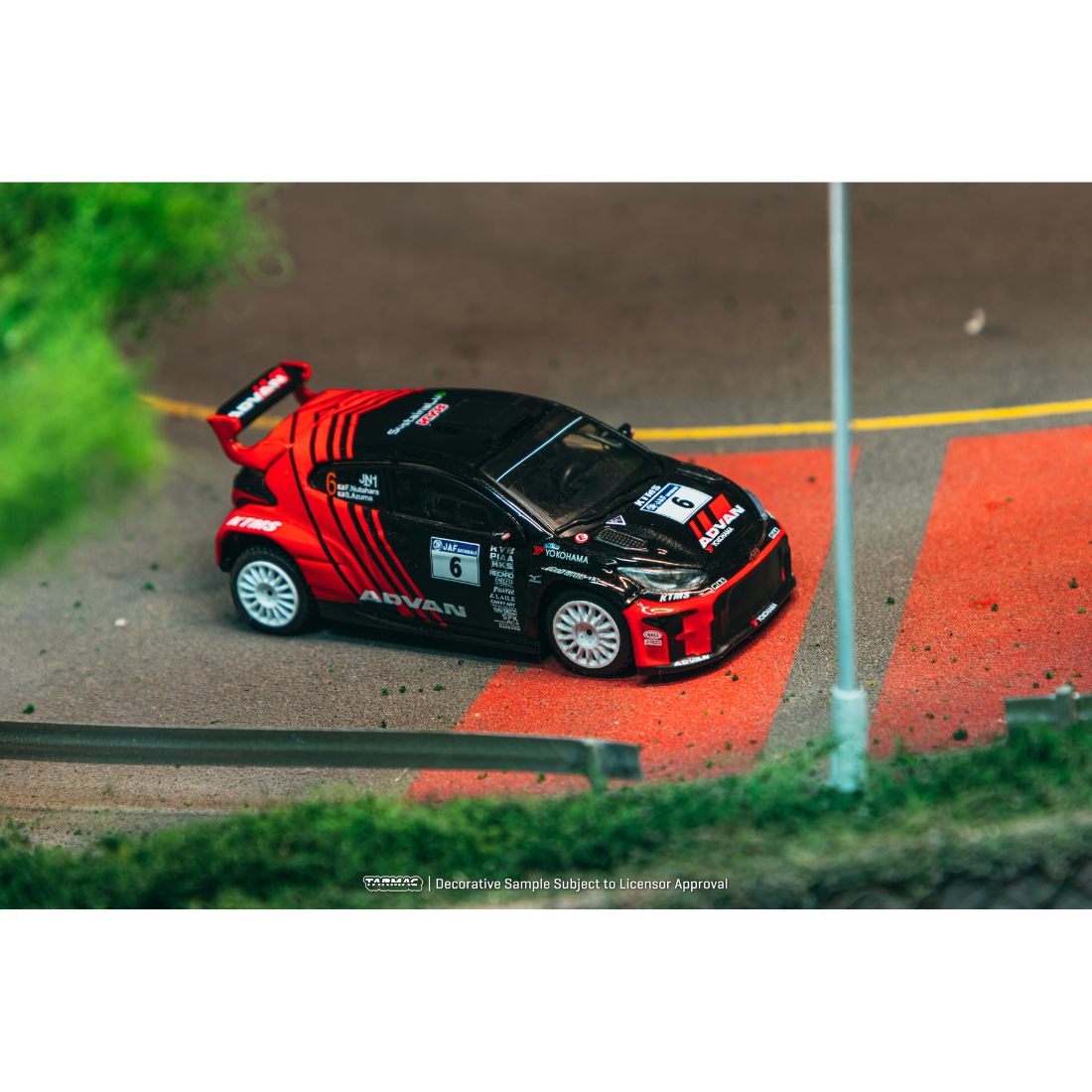 *PRE-ORDER* Toyota GR Yaris Rally2 Japanese Rally Championship 2024 Fumio Nutahara / Shungo Azuma, 1:64 Scale — image 5