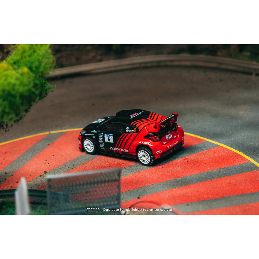 *PRE-ORDER* Toyota GR Yaris Rally2 Japanese Rally Championship 2024 Fumio Nutahara / Shungo Azuma, 1:64 Scale — image 3