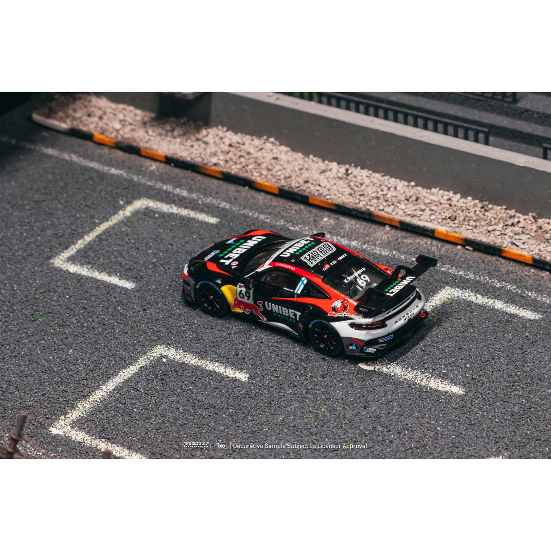 *PRE-ORDER* Porsche diecast 911 GT3 Cup (992) Porsche Carrera Cup Benelux 2024 Kalle Rovanperä, 1:64 Scale — image 4